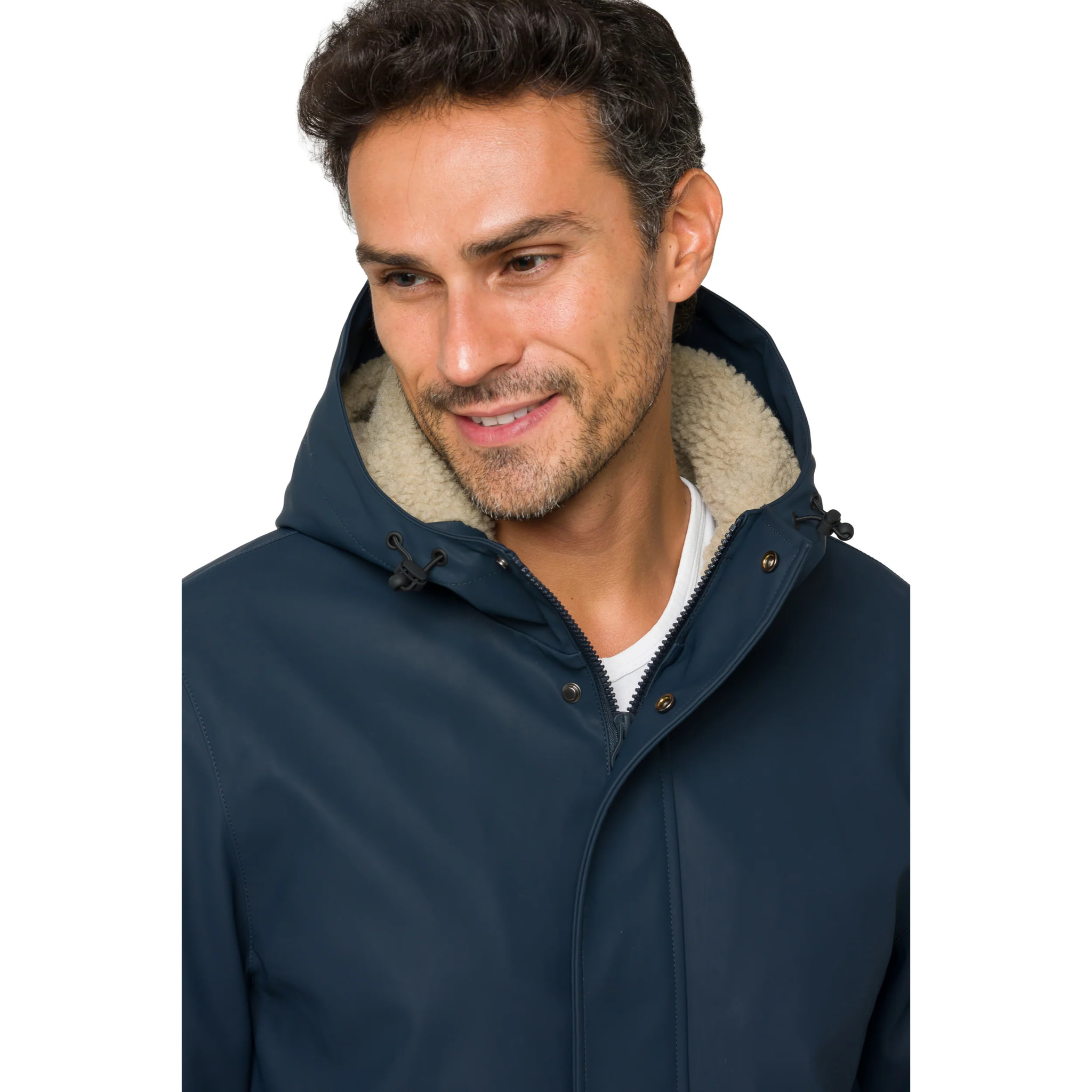 Parka KASHMEER imbottito impermeabile Blu