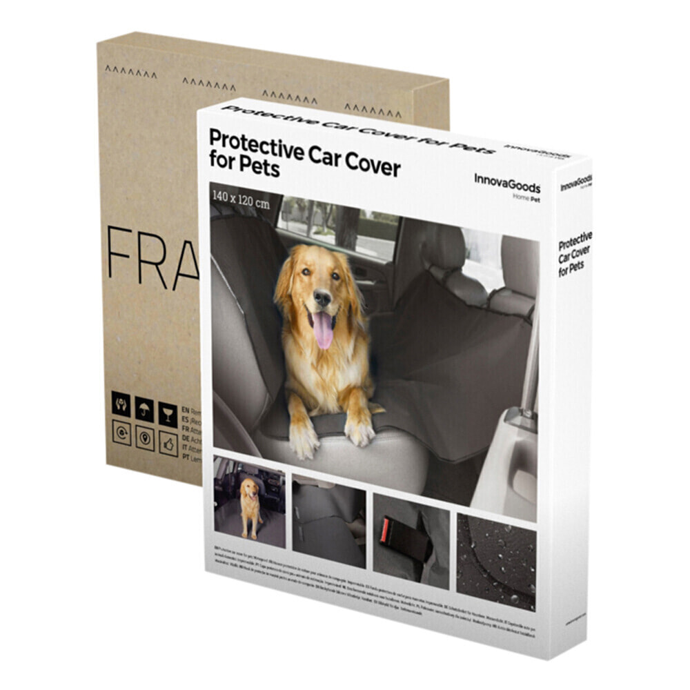 Fodera protettiva per auto per animali domestici - 140x120 cm