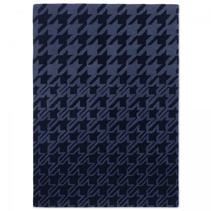 Tapis salon et chambre fait à la main en laine motif géométrique