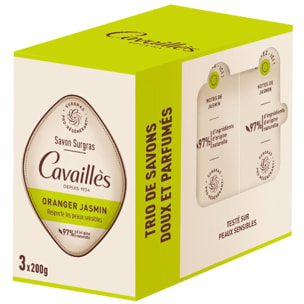 Oranger Jasmin - Savon Surgras 3x200g