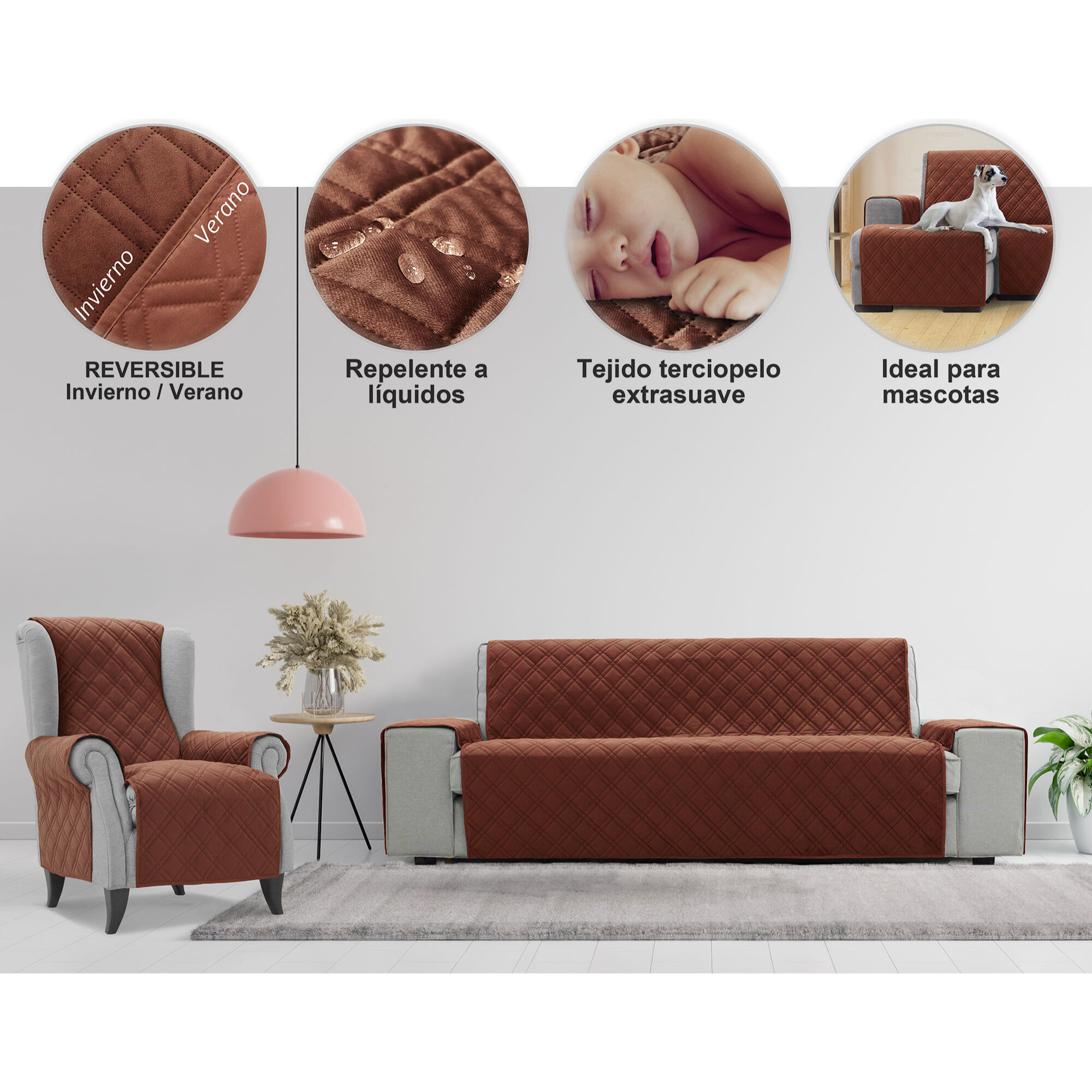 Cubre SOFÁ modelo VERONA