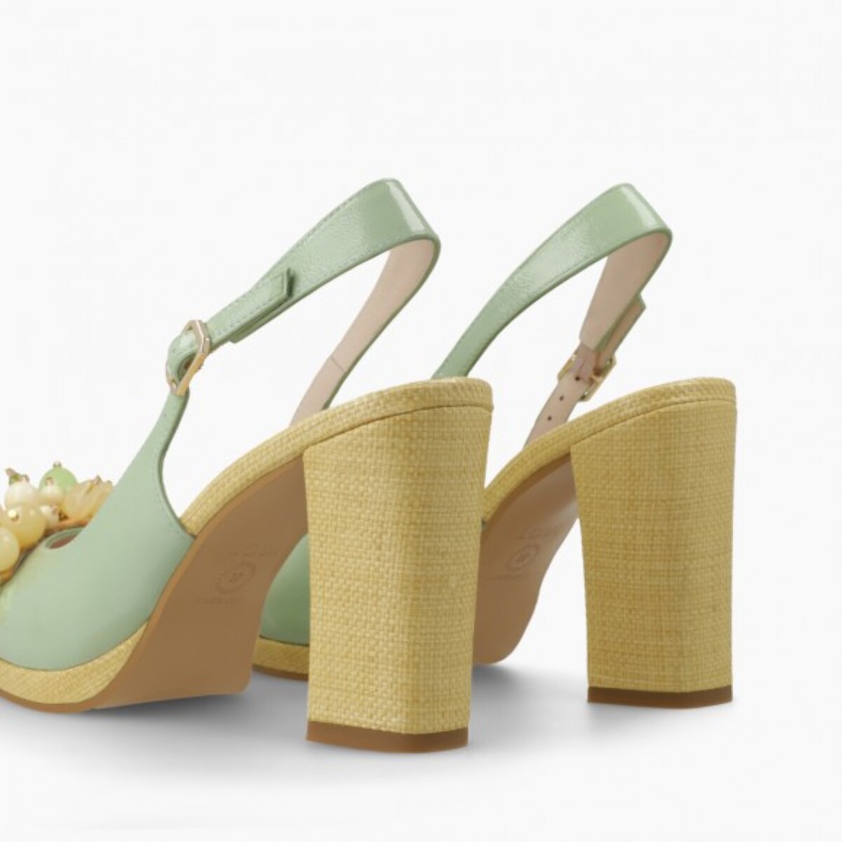 ZAPATOS DE SALÓN VERDES LODESA