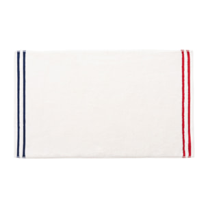 Alfombra de baño 50x80cm 100% algodón 800gsm rizo teñido color crudo el ganso
