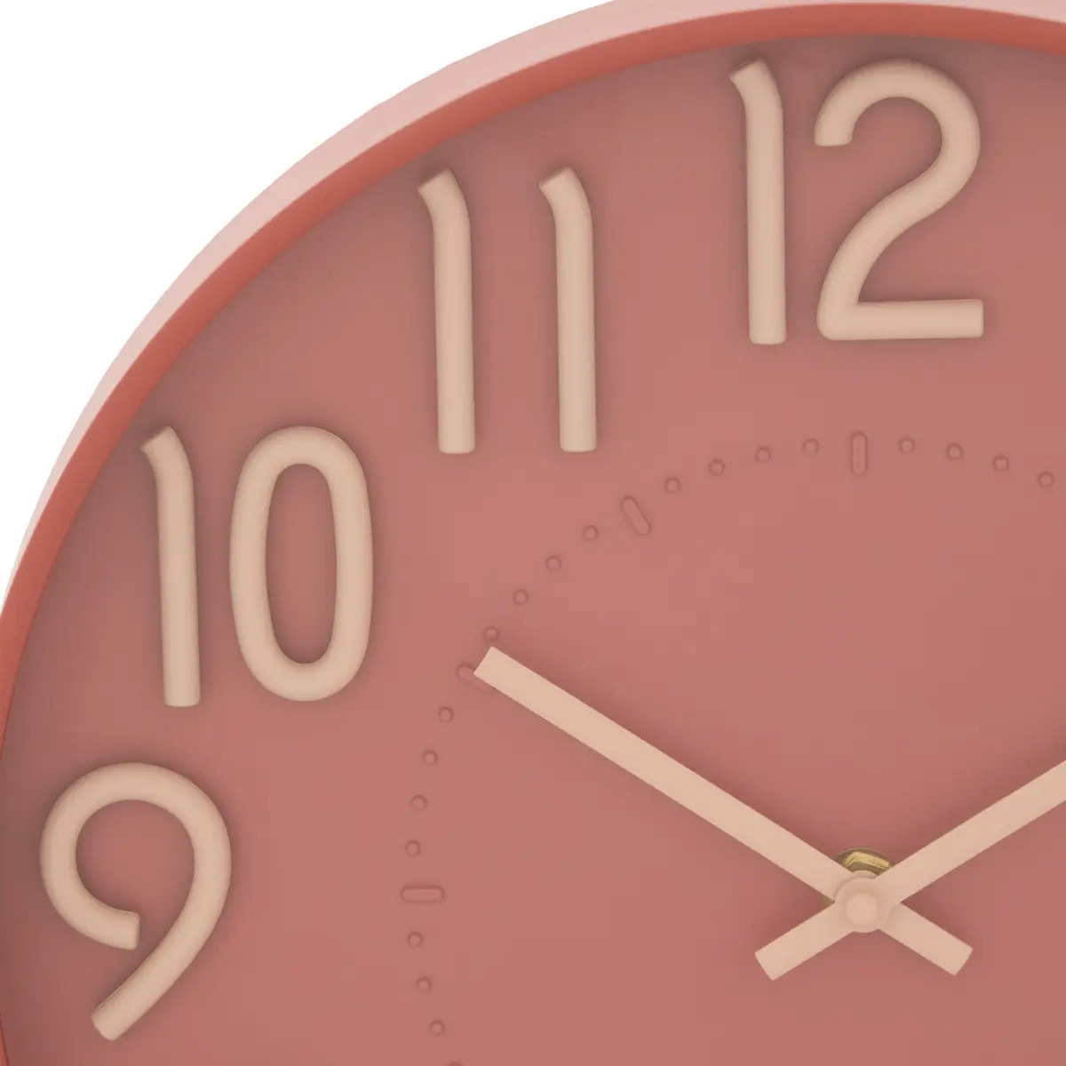 Horloge Homy D.30cm rose