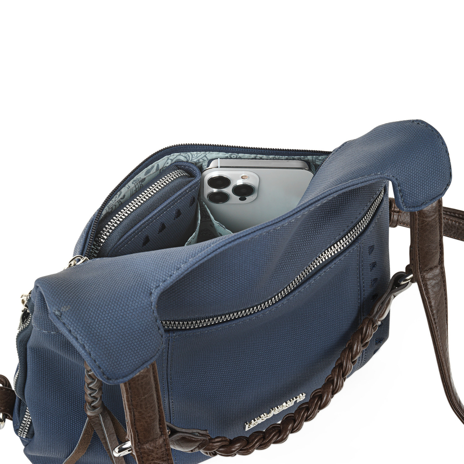 Bolso Mochila Mujer Lois Indiana Azul