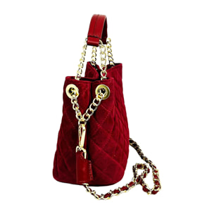 Bolso Cruzado Cheval Firenze Sofia Rojo Rubí