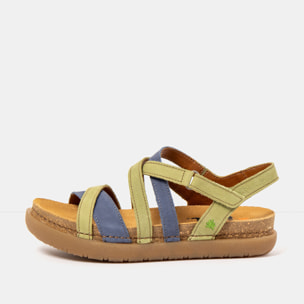 Sandalias 1714 MULTI LIKEN-OCEAN /RHODES color Liken-ocean