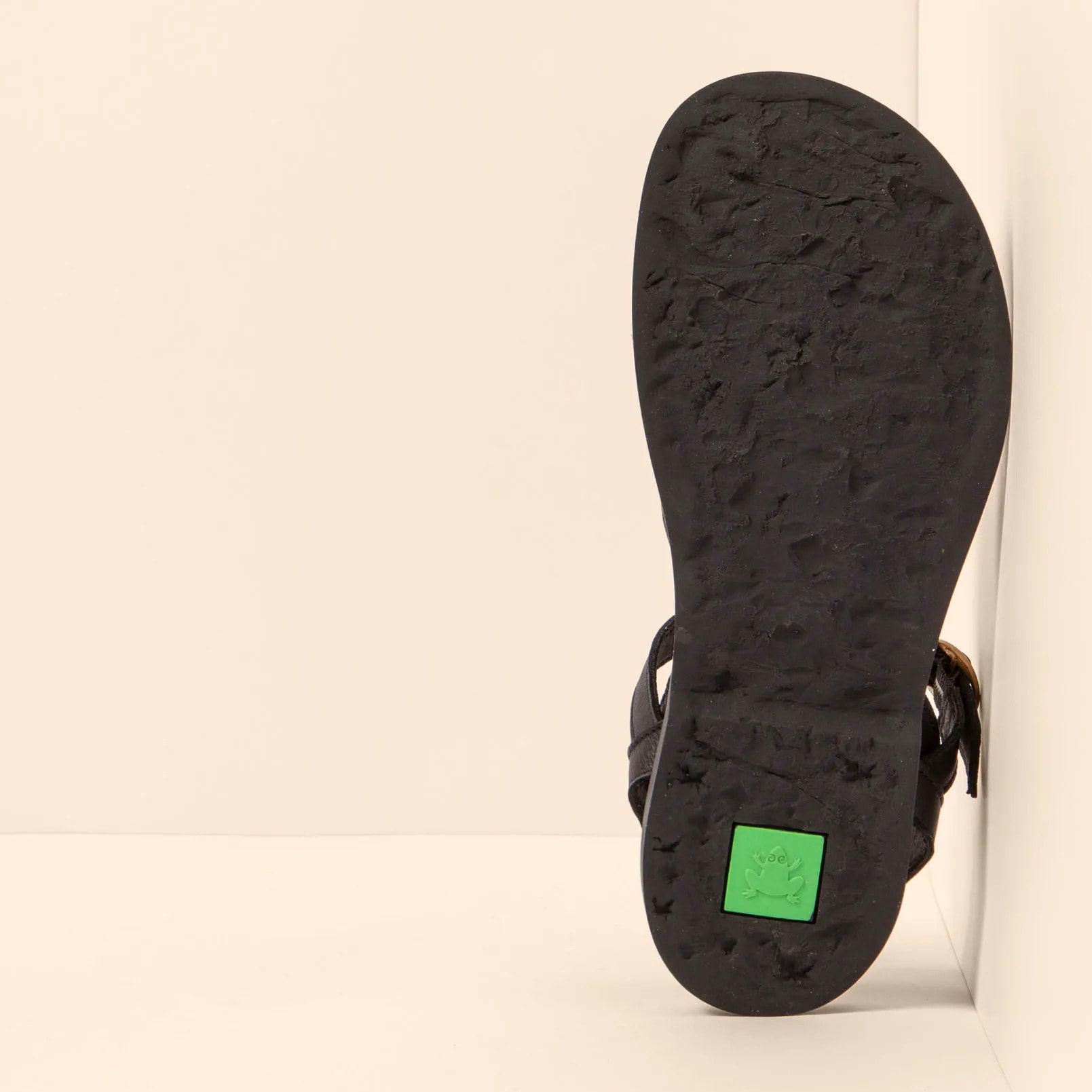 Sandalias N5874 SOFT NAPPA BLACK/ ARENISCA color Black