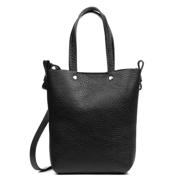 Italia Borsa a tracolla Donna.Pelle autentica Dollaro