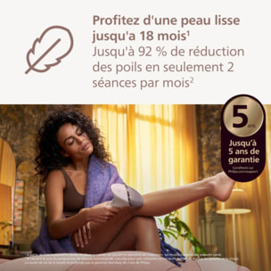 Epilateur lumière pulsée PHILIPS Lumea Series 9000 BRI958/00