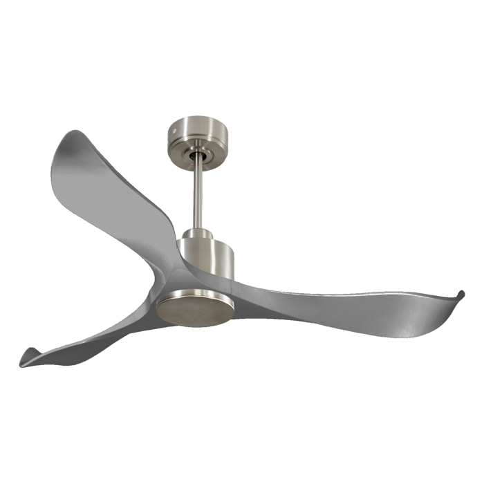 Ventilateur de plafond Réversible  Thermostat Wifi Moteur à courant continu Toits en pente Télécommande Mémoire