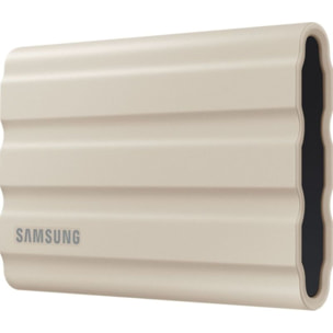 Disque dur SSD externe SAMSUNG Portable 2To T7 Shield Beige