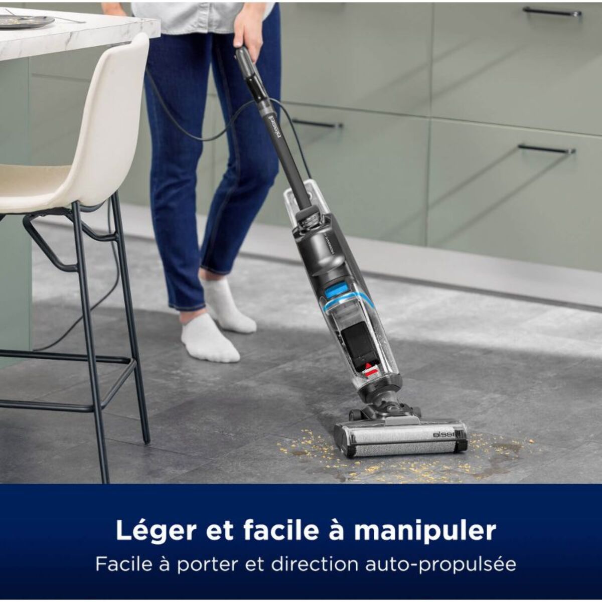 Aspirateur laveur BISSELL Crosswave HF2 Pro B3848N