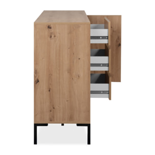 Buffet en bois avec placards et tiroirs ANTILA