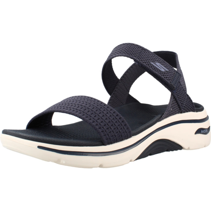 Sandalias Mujer Go Walk Arch Fit 2.0 Azul