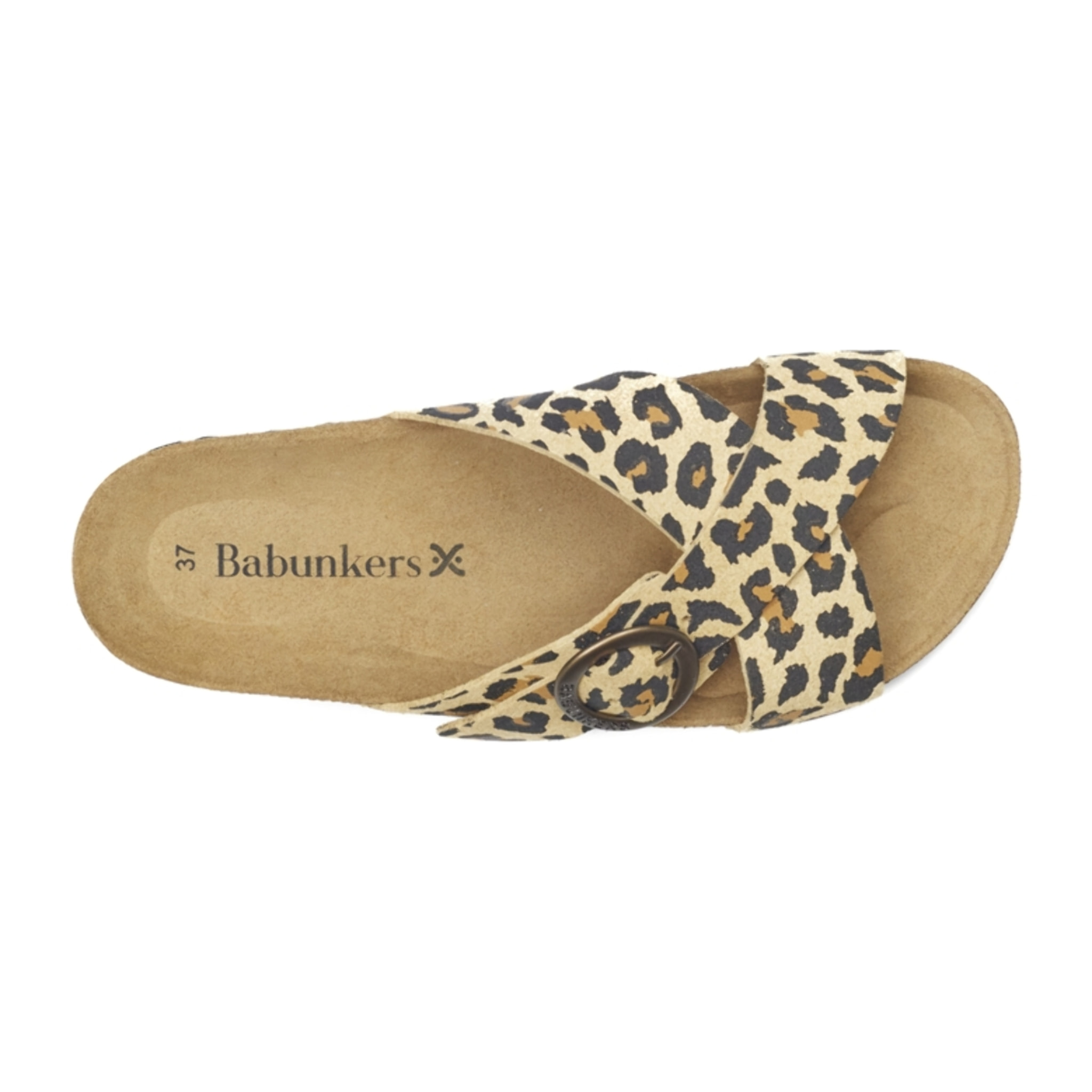 SANDALIA JÁVEA BABUNKERS MARRON