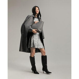 abito corto laminato