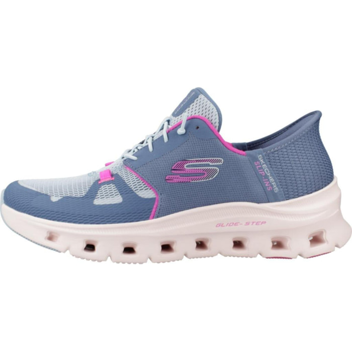Sneakers De  Mujer Glide Step Pro Azul