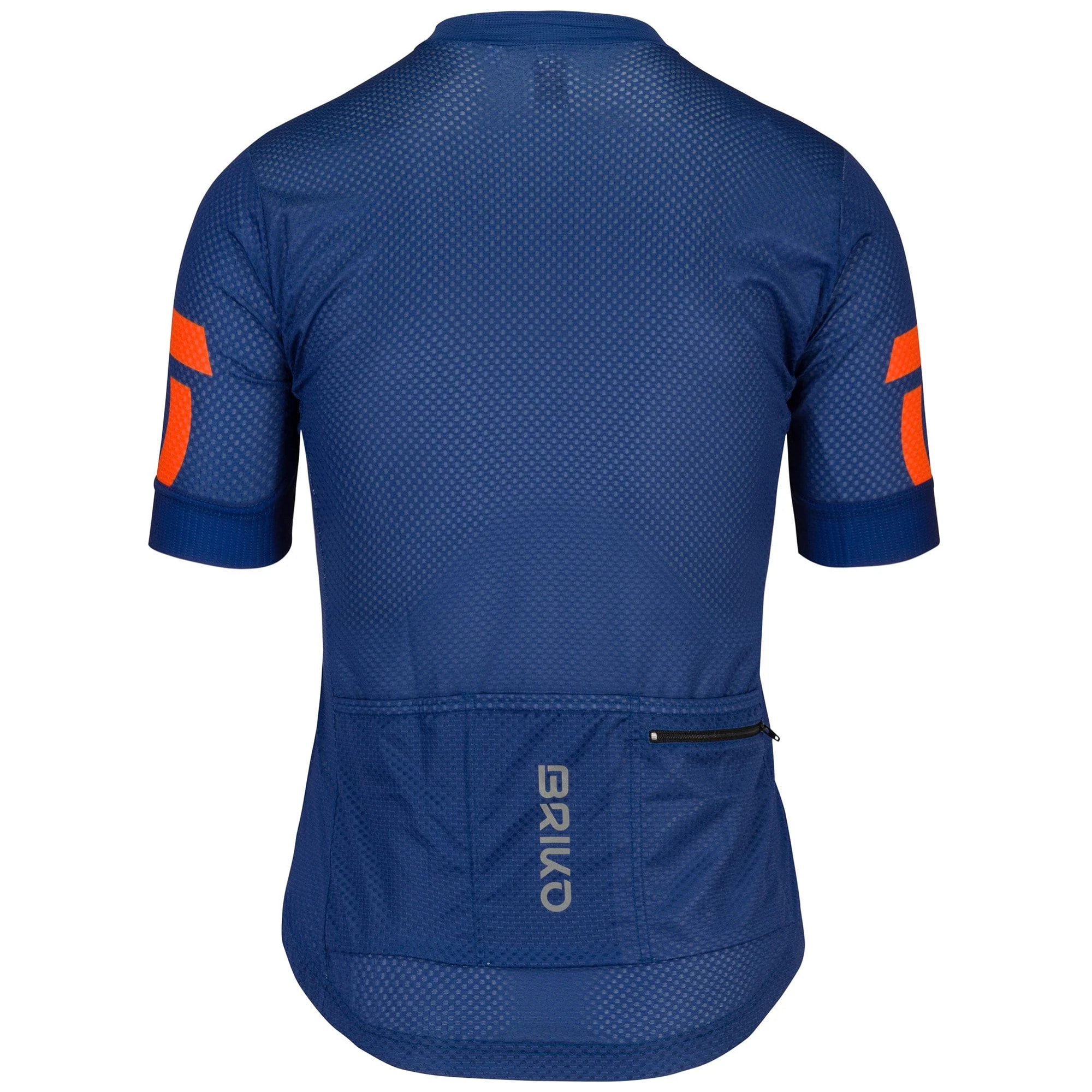 Briko - Maglie gioco, Uomo, Blu - Granfondo Jersey 2.0