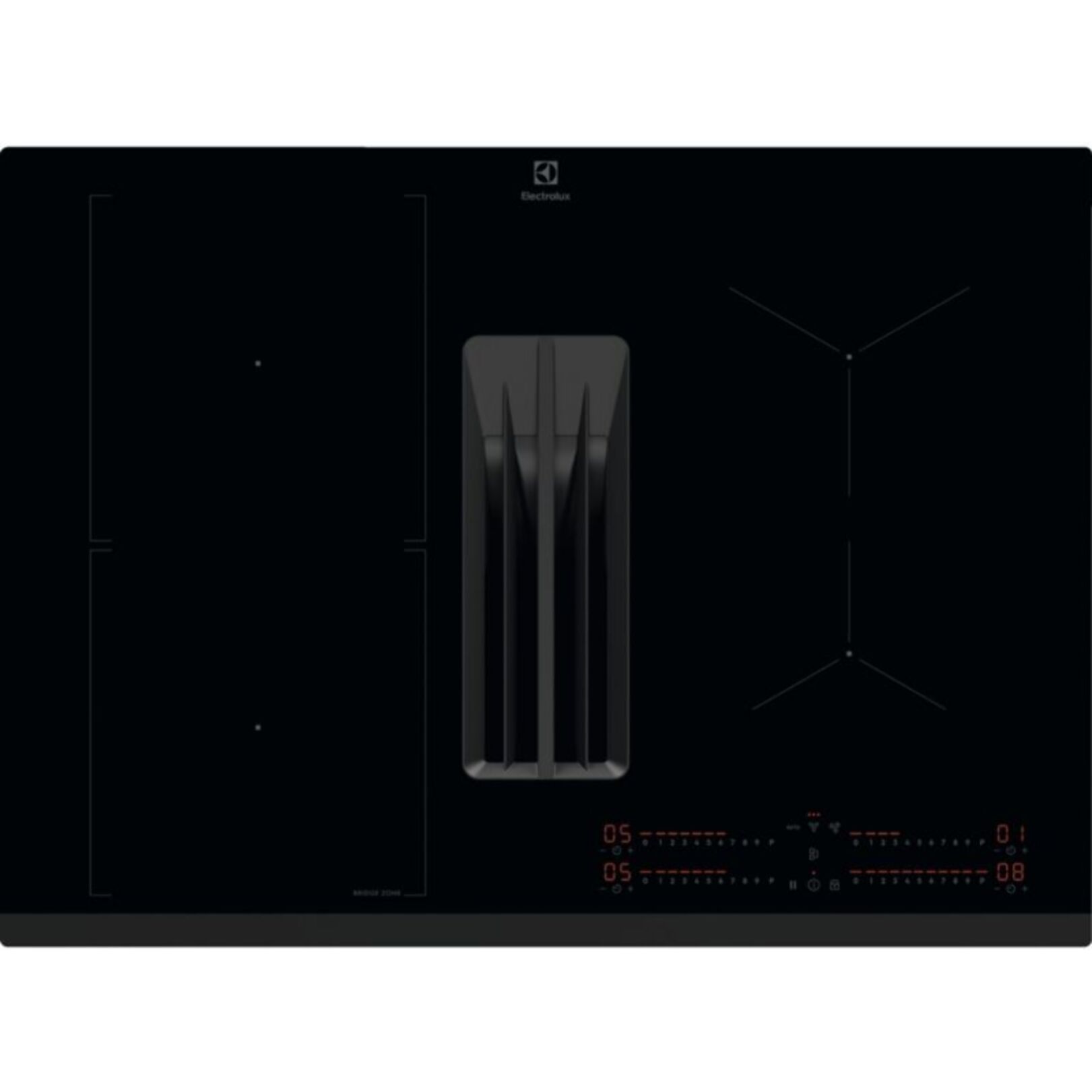 Table induction aspirante ELECTROLUX KCC73443 Bridge