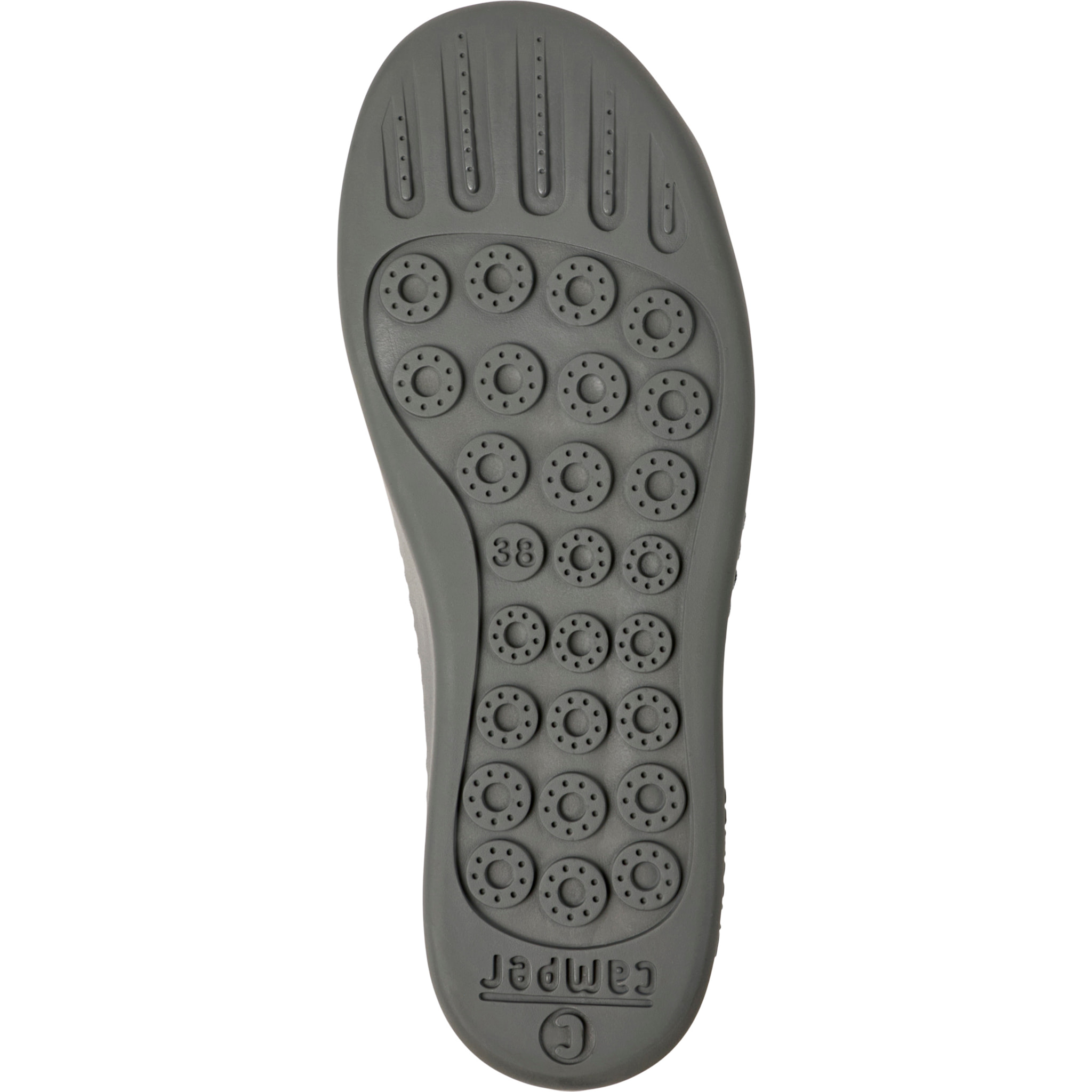 Zapatillas - CAMPER Peu Touring - Gris - Cuero liso