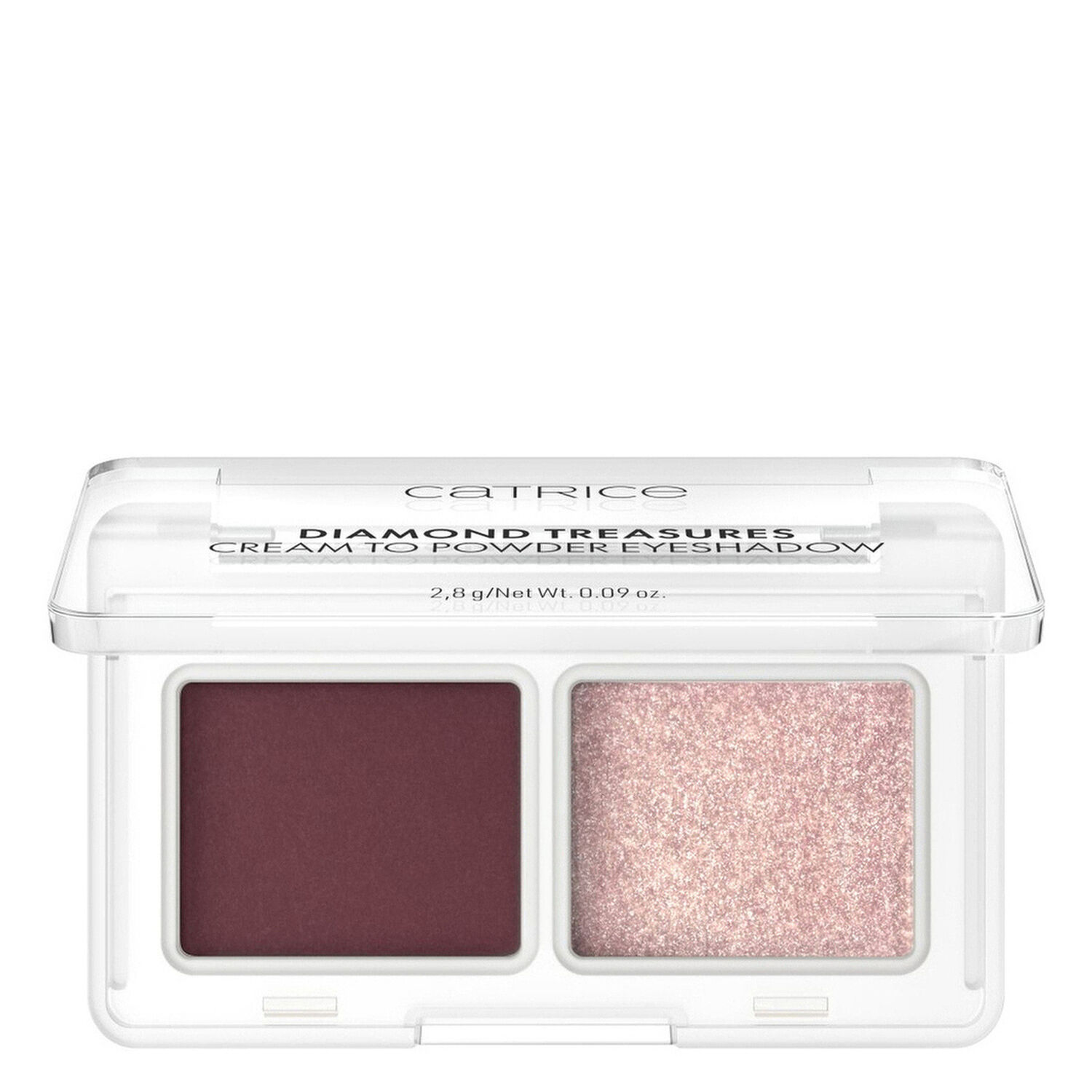 Diamond Treasures - Duo Fard à Paupières Crème Effet Poudre Formule Très Pigmentée