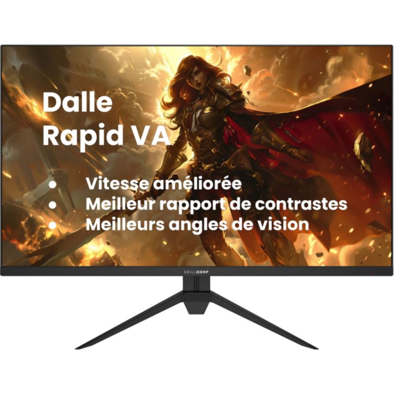 Ecran PC Gamer SKILLKORP M32 32" incurvé VA 2K 180 Hz HDR HDMI 2.1