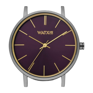 Caja Reloj Watxandco WXCA3017 Morado Mujer