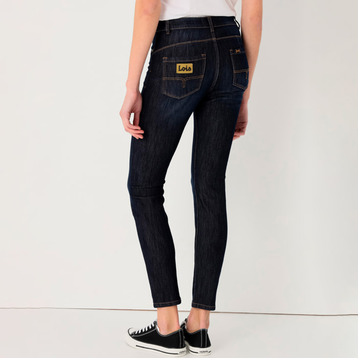 Jeans Pushy - Elssa - skinny fit - algodón - azul denim