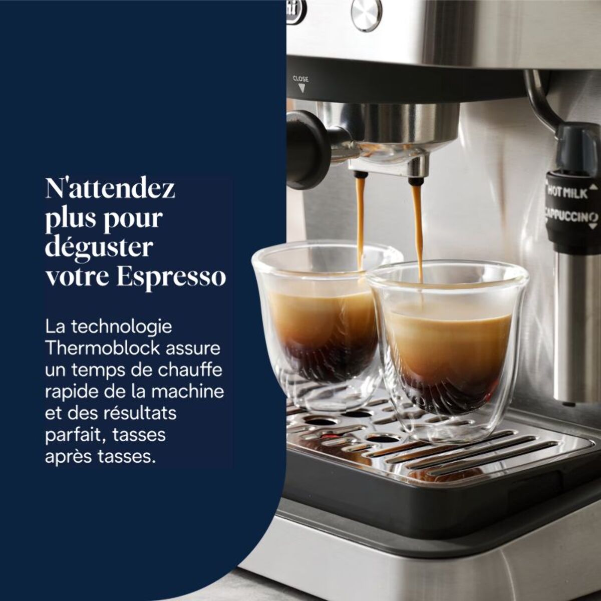 Machine à expresso DELONGHI Linea classic EM450