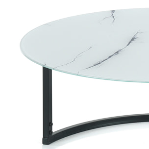 Tomasucci Grande table basse GABRIEL EVO Blanc