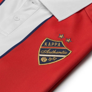 Kappa - Camisetas De Juego Hombre Blanco - 222 Banda Onser