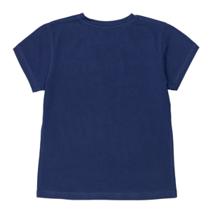 T-shirt jersey con logo borchiato Polo Club St Martin Blu