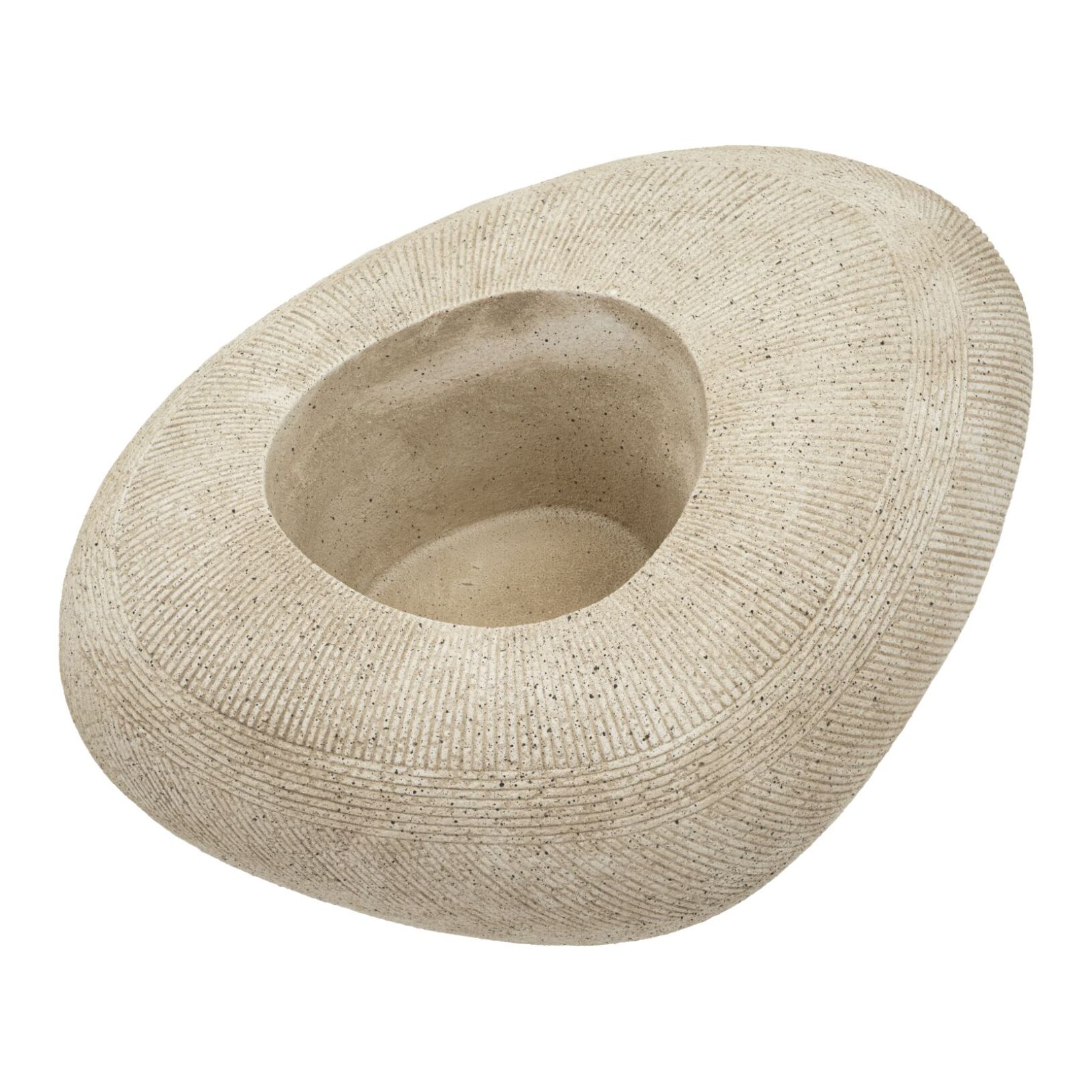 P/VASO DA ESTERNO STONE CM 78,5X56X33,5 (APERTURA CM Ø 28)