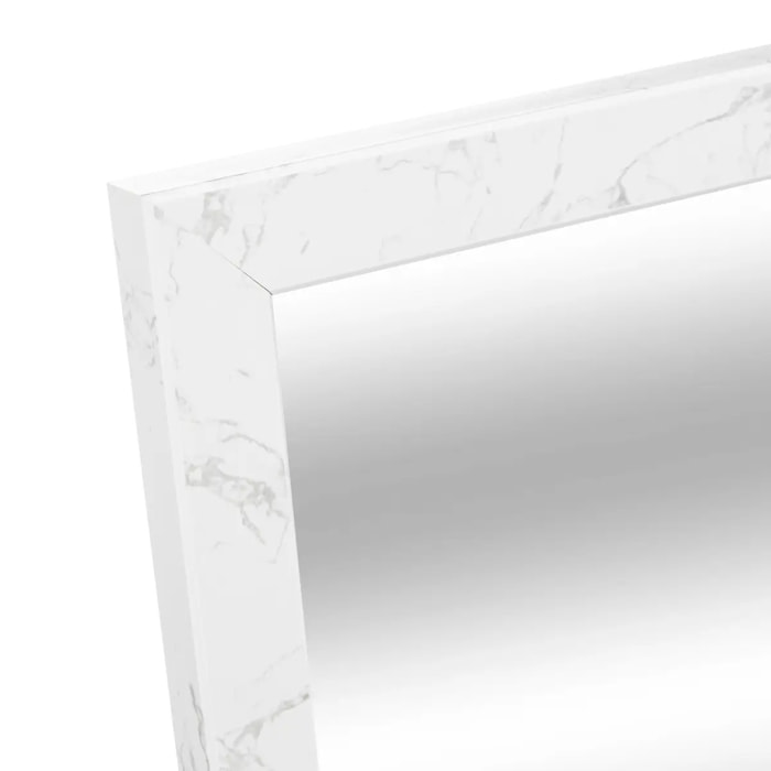 Miroir sur Pied Effet Marbre