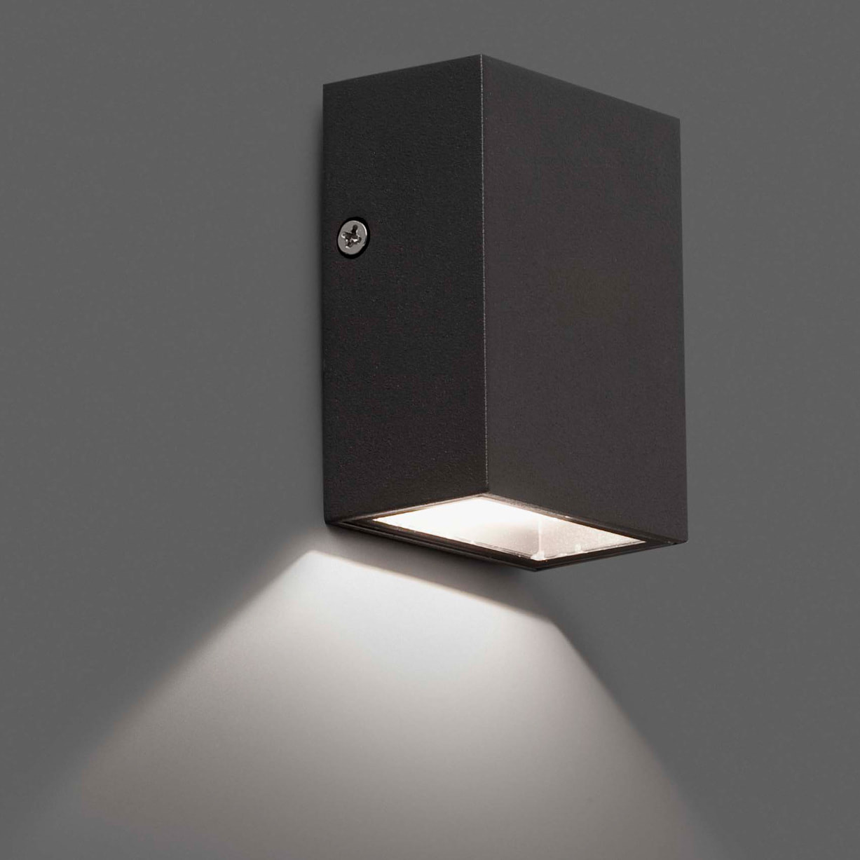 CANON-2 LED Lampe applique gris foncé