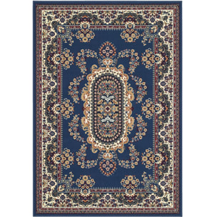 Tappeto Salotto Stile Persiano Azzurro