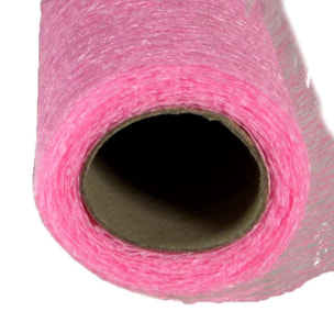 Rotolo rete rosa in poliestere cm48xh100x18
