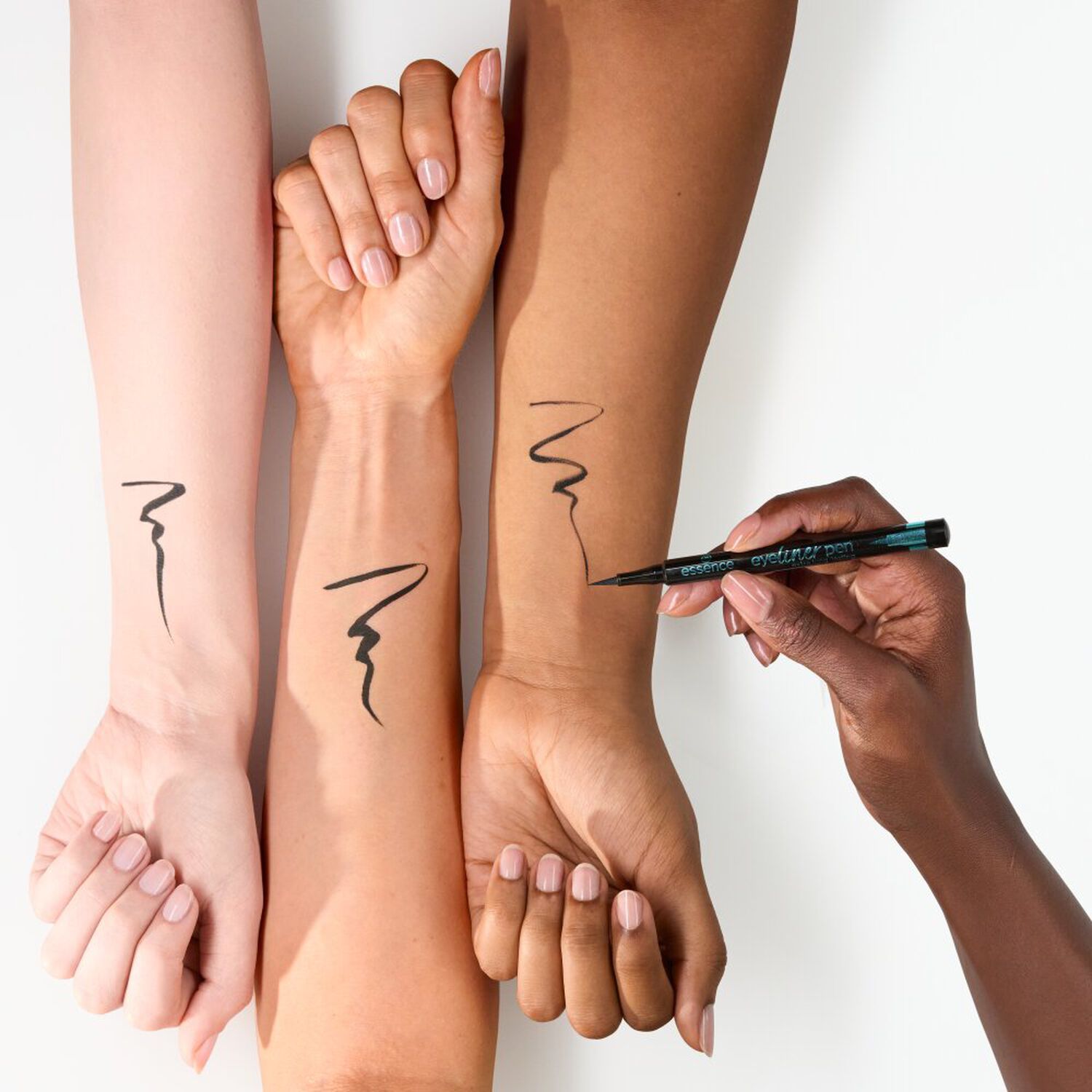 Extra Long-Lasting Eyeliner Pen - Crayon Eyeliner Waterproof Noir Intense Pointe Ultra-Fine