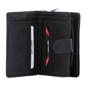 Portafoglio  da donna ecopelle Prodotto Vegano 13x9,5x4 cm