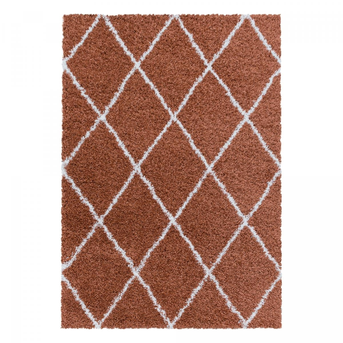 Tapis berbère tissé motif losange RANGO