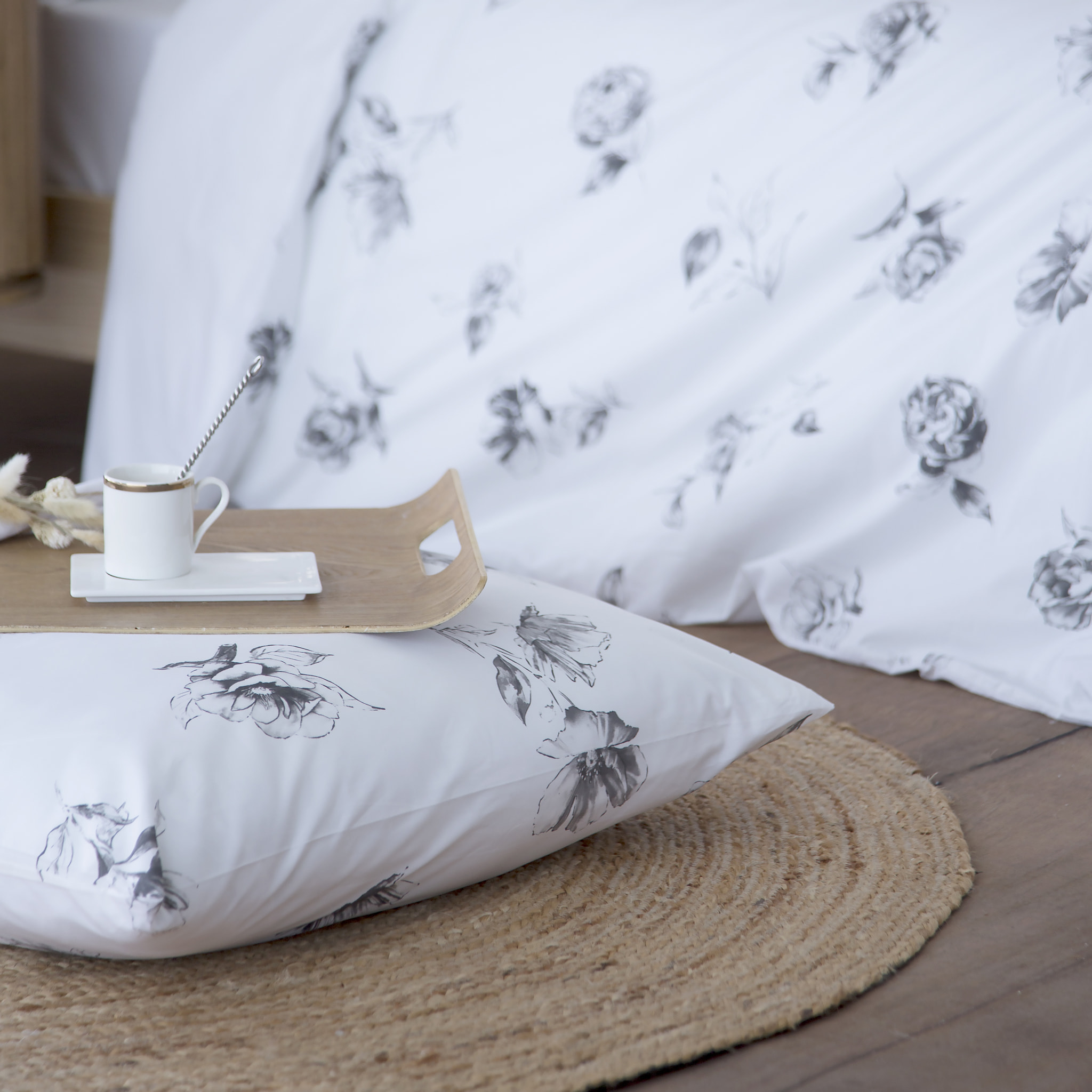 Funda nórdica 100% algodón 200 hilos Tulipa