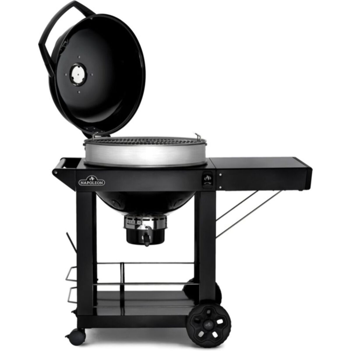 Barbecue charbon NAPOLEON Kettle PRO noir sur chariot 57cm