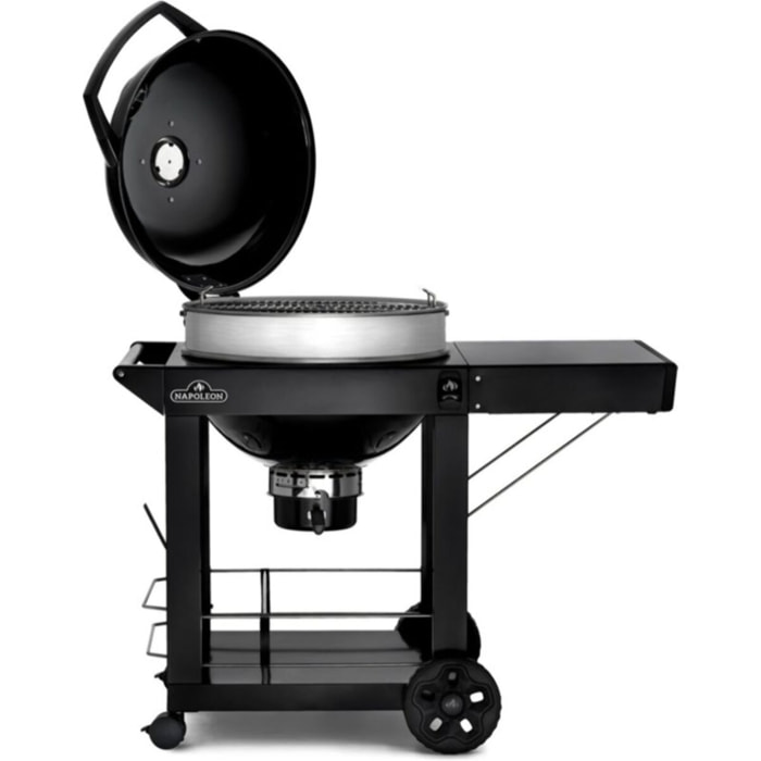 Barbecue charbon NAPOLEON Kettle PRO noir sur chariot 57cm
