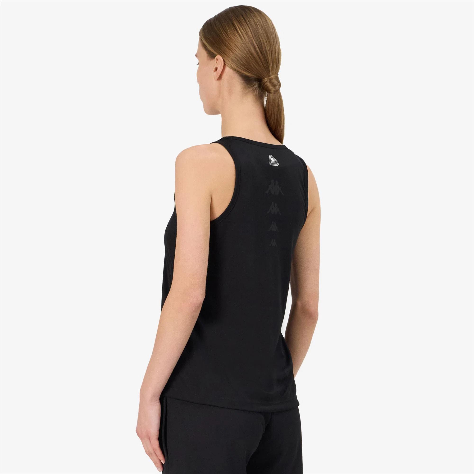 Kappa - T-Shirts & Top Donna Nero - Egri