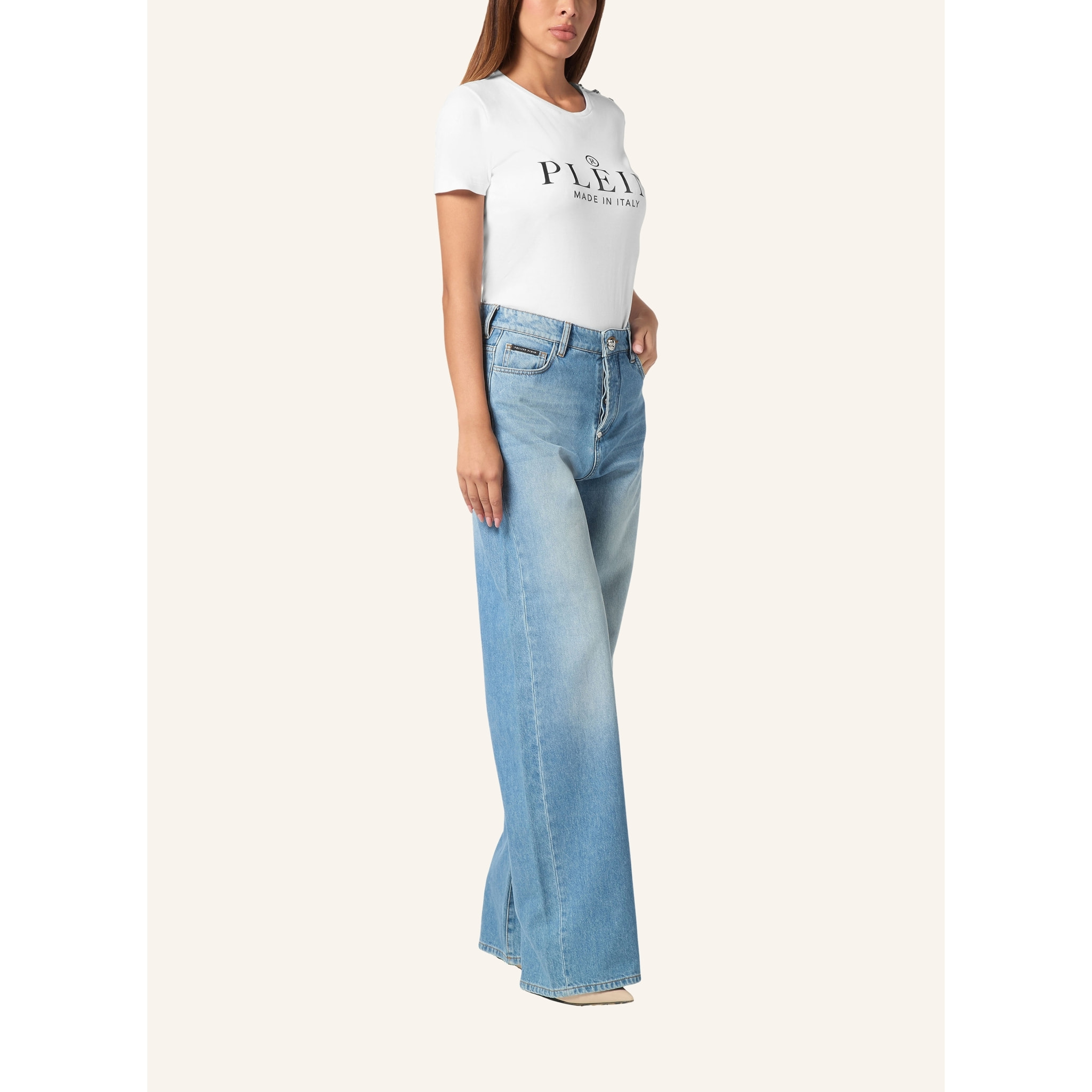 PHILIPP PLEIN Jeans taglio skater