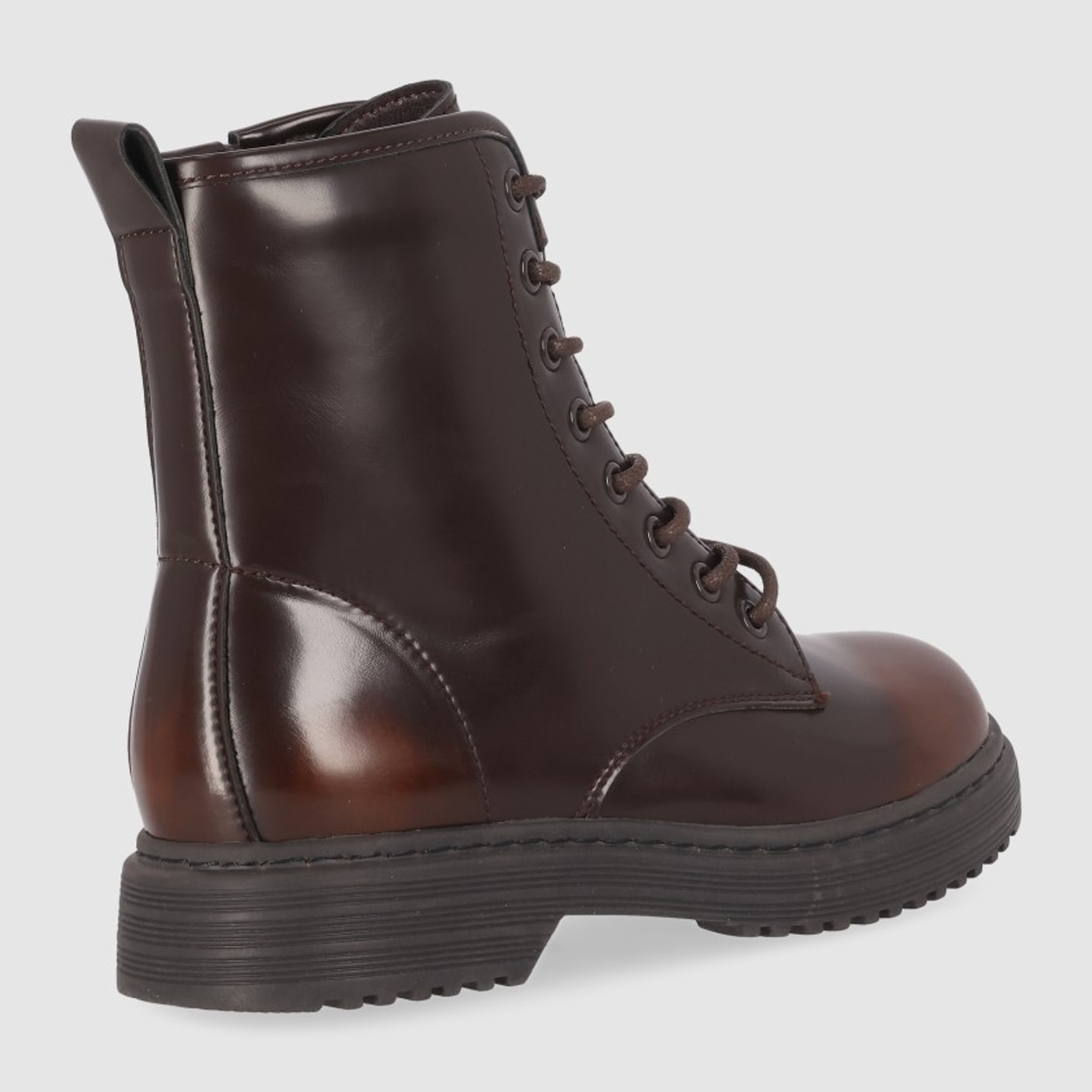 Botines - Marron - Tacón: Bajo