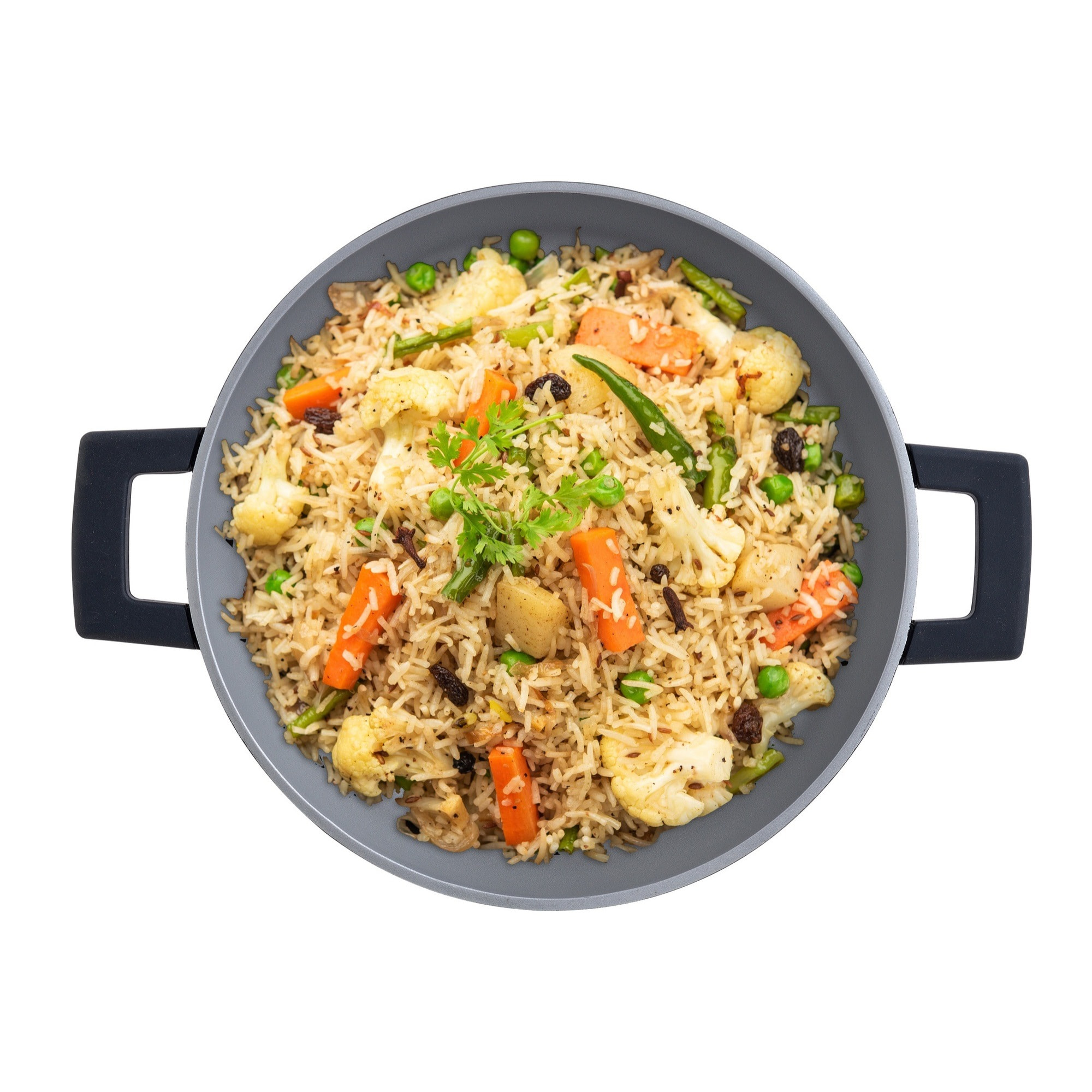 Cacerola Baja Ø28x8cm en Aluminio fundido con tapa apta para inducción INDIGO MasterPRO