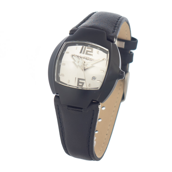 Reloj Chronotech CT7305L-05 Mujer Analogico Cuarzo con Correa de Piel