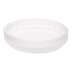 Porte-savon Solis rond D.11cm transparent